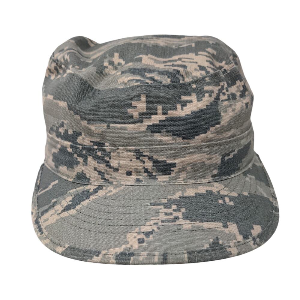 U.S. Air Force Digital Camo Utility Cap Hat Green Tan Size 7 Military